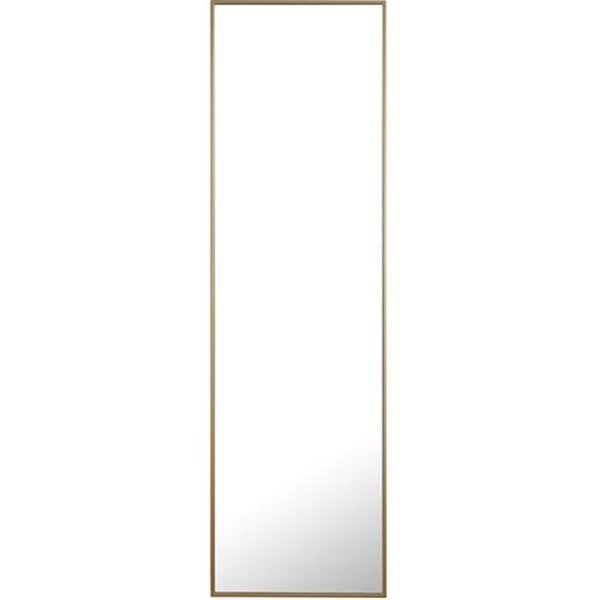 Elegant Lighting Elegant Lighting MR4082BR 18 in. Eternity Metal Frame Rectangle Mirror; Brass MR4082BR